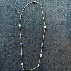 Blue Chain Necklace